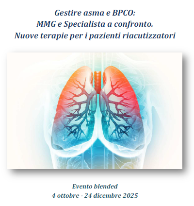 Gestire asma e BPCO: MMG e Specialista a confronto. Nuove terapie per i pazienti riacutizzatori