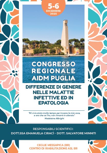 Congresso Regionale AIDM Puglia  Differenze di genere nelle malattie infettive ed in epatologia