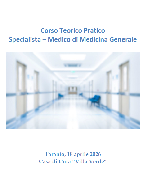 Corso Teorico Pratico Specialista – Medico di Medicina Generale