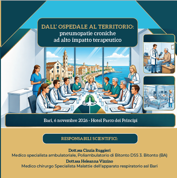 Dall’ospedale al territorio: pneumopatie croniche ad alto impatto terapeutico