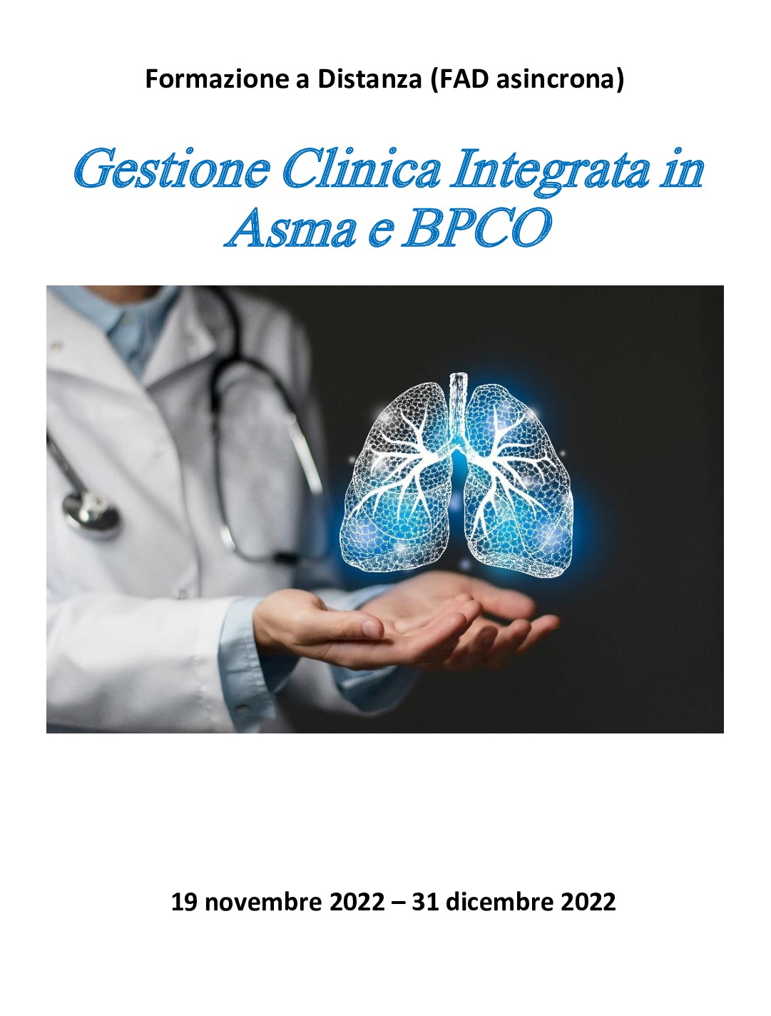 GESTIONE CLINICA INTEGRATA IN ASMA E BPCO 